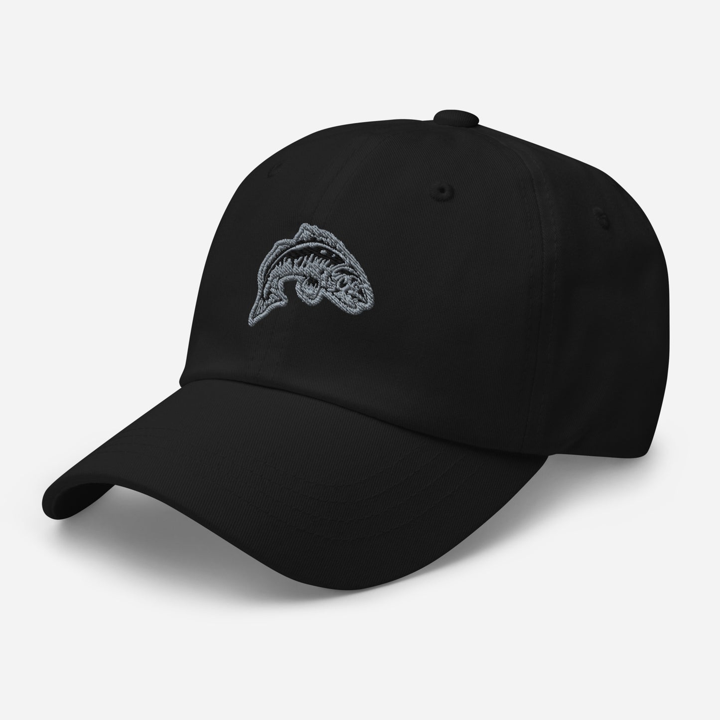 Curved Fish With Shadow Nice Hat