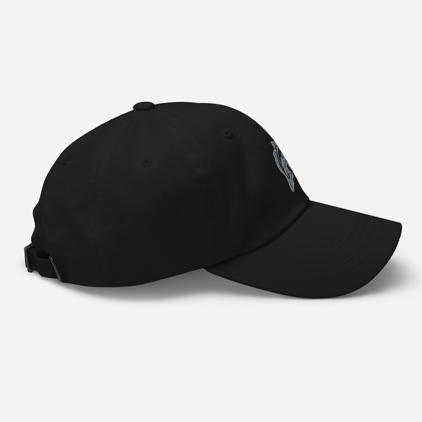 Curved Fish With Shadow Nice Hat