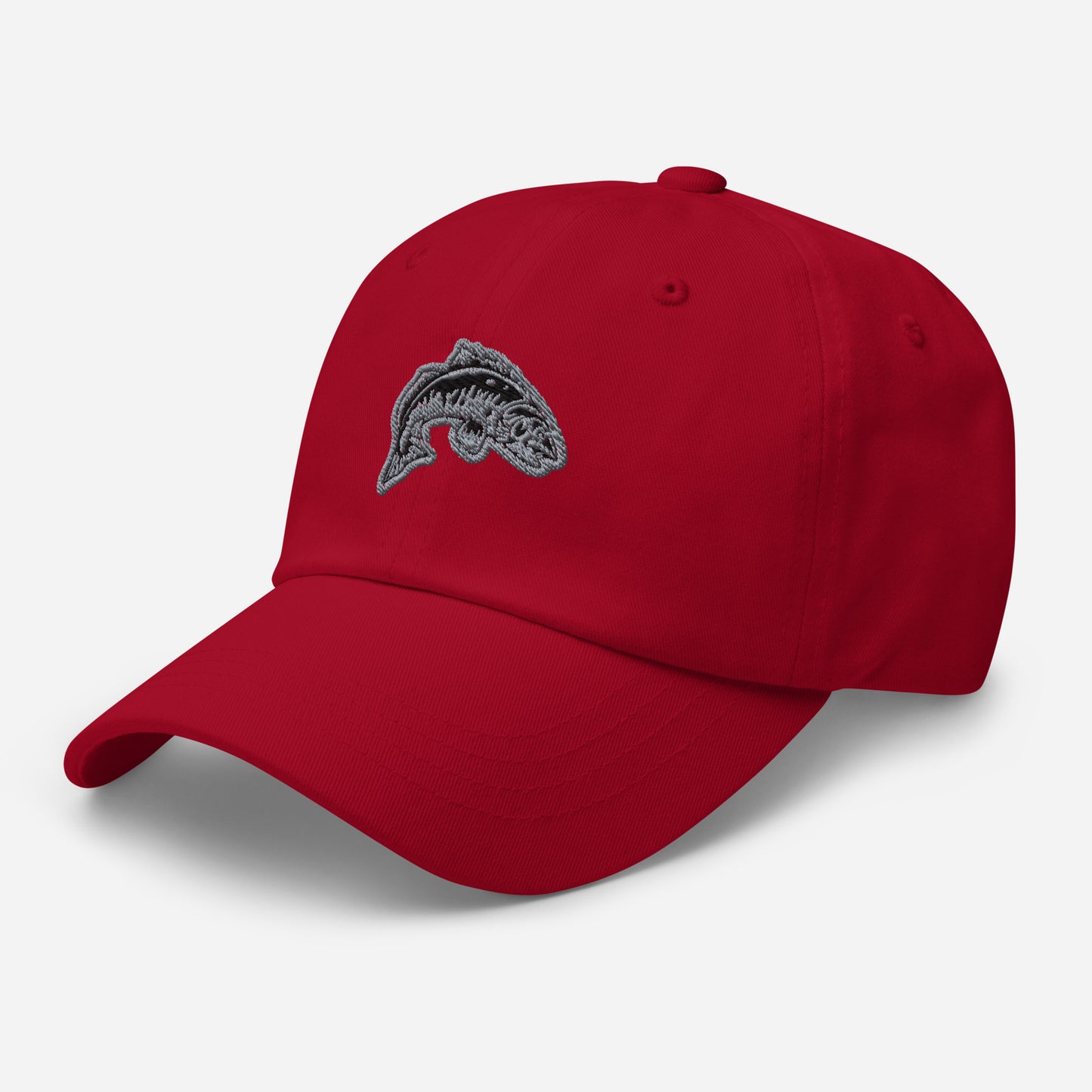 Curved Fish With Shadow Nice Hat
