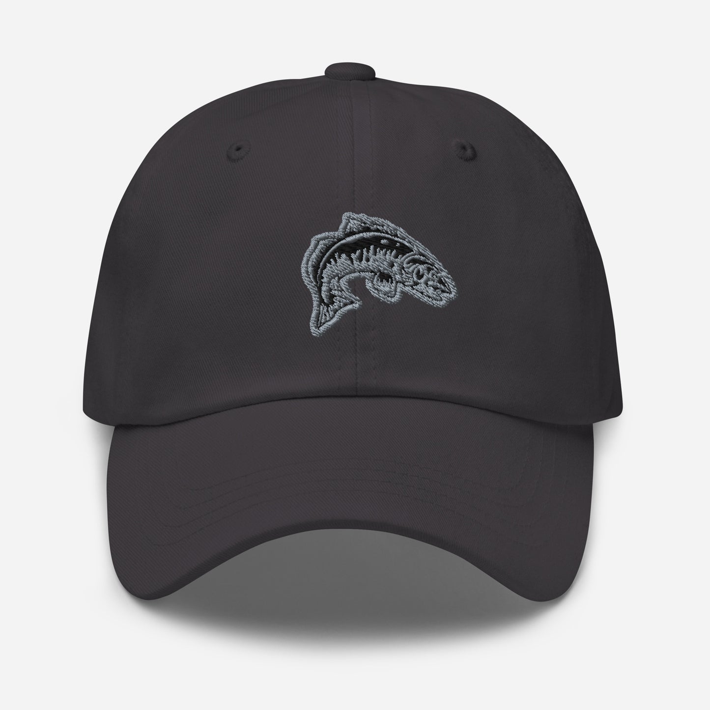 Curved Fish With Shadow Nice Hat