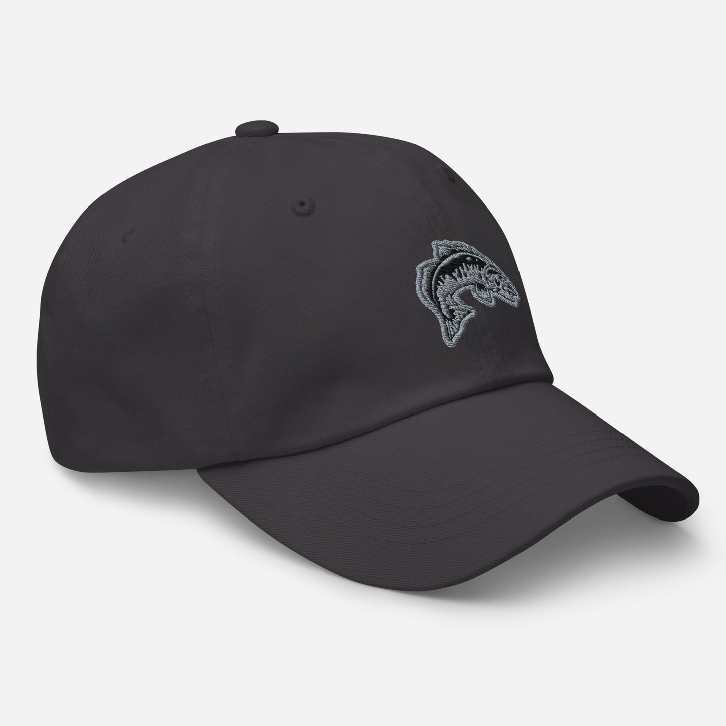 Curved Fish With Shadow Nice Hat