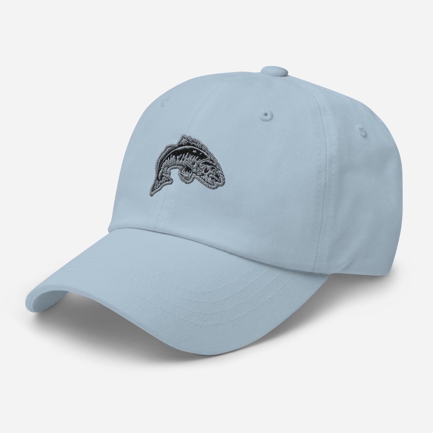 Curved Fish With Shadow Nice Hat