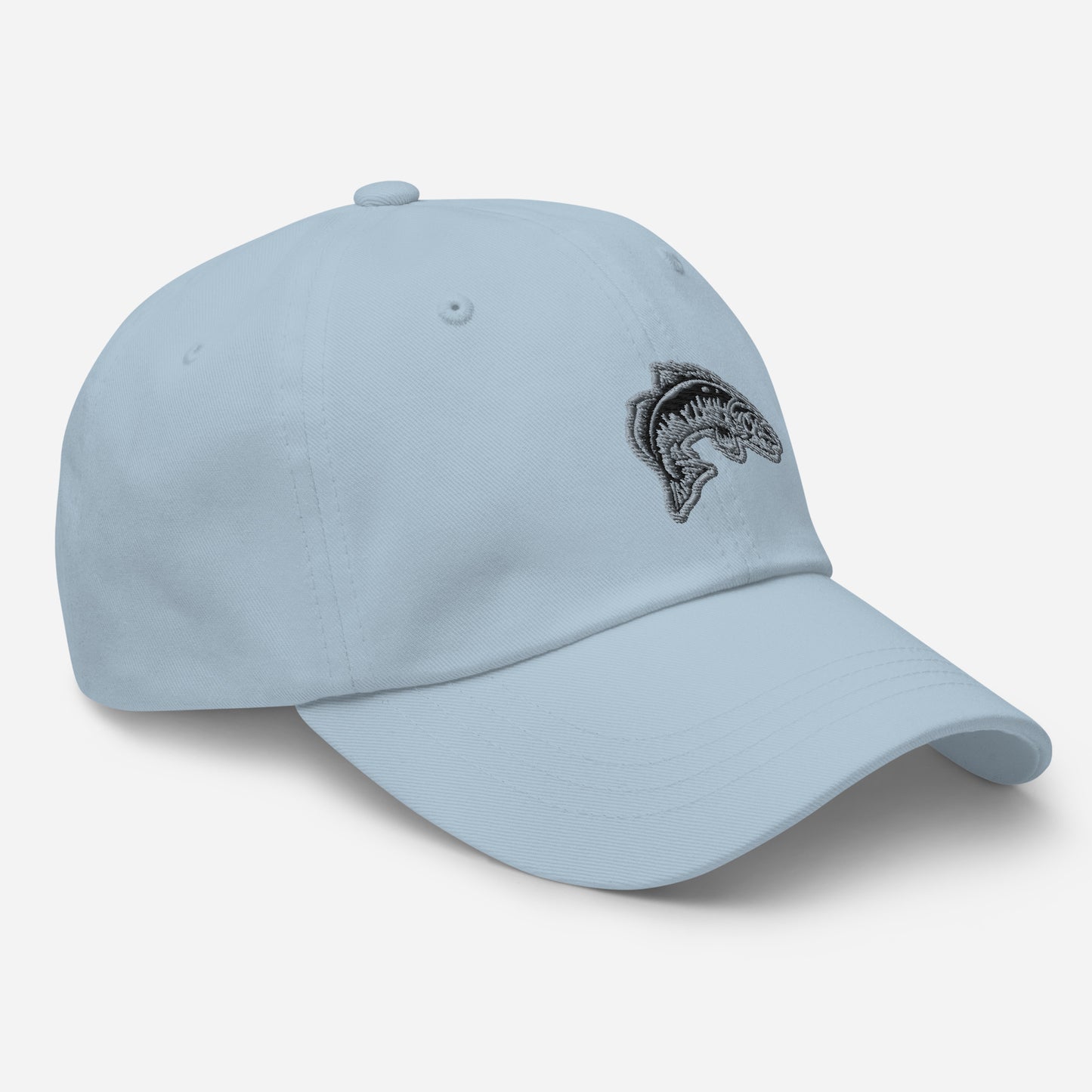 Curved Fish With Shadow Nice Hat
