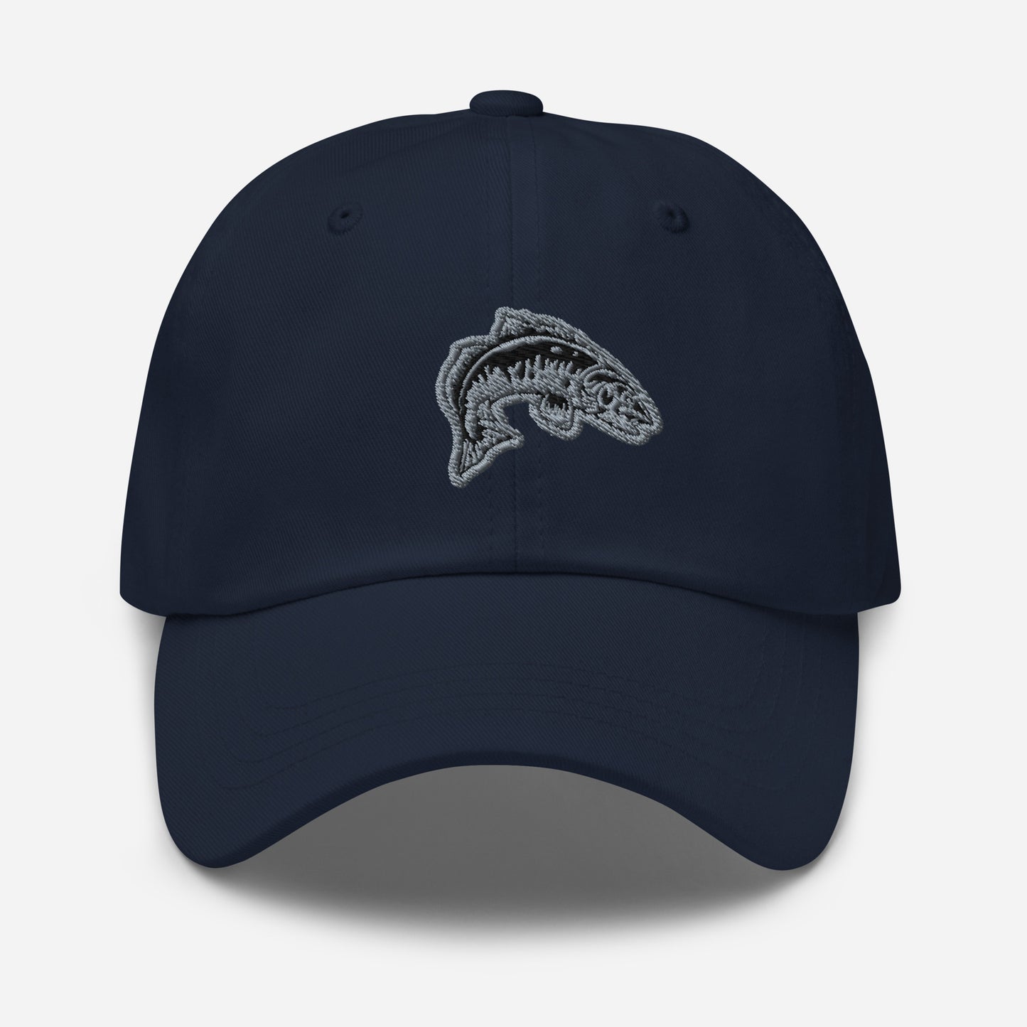 Curved Fish With Shadow Nice Hat