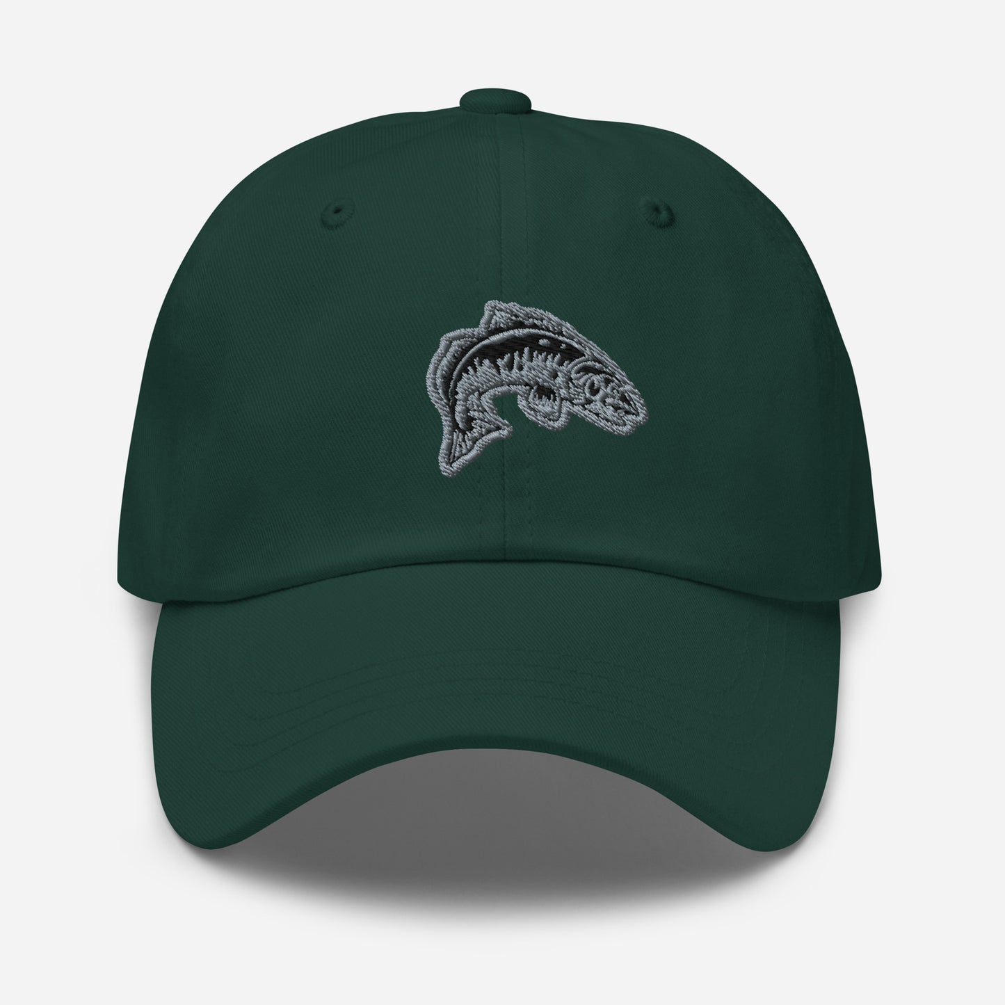 Curved Fish With Shadow Nice Hat
