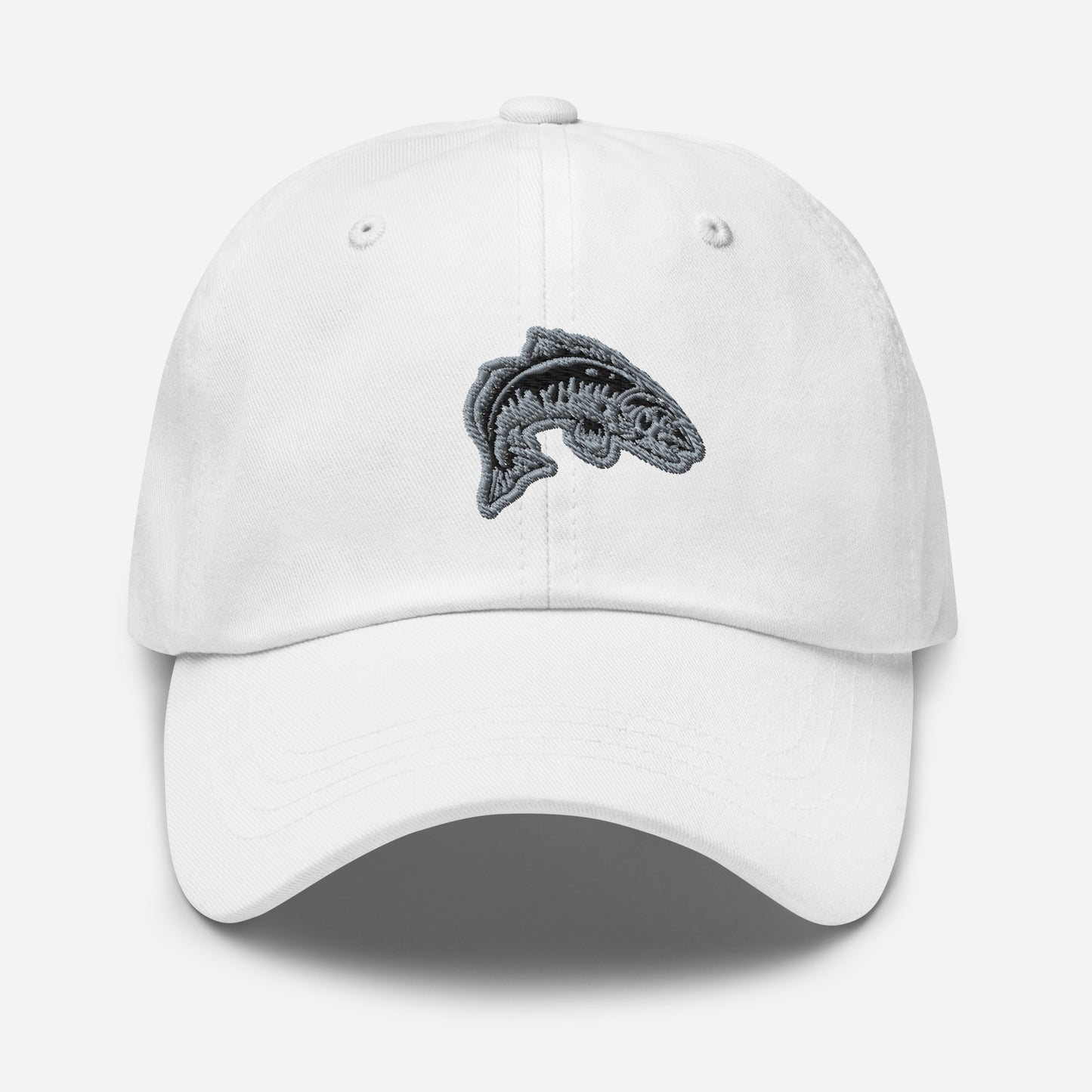 Curved Fish With Shadow Nice Hat