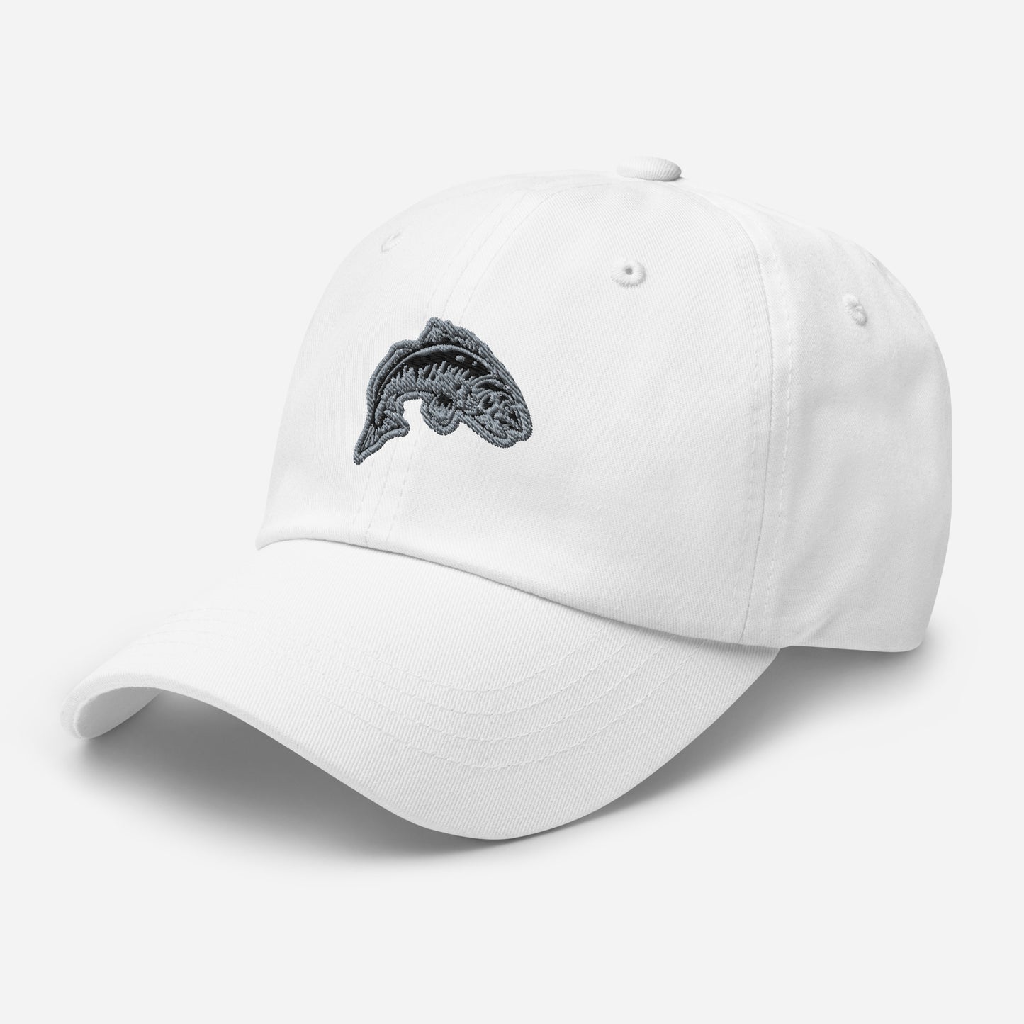 Curved Fish With Shadow Nice Hat
