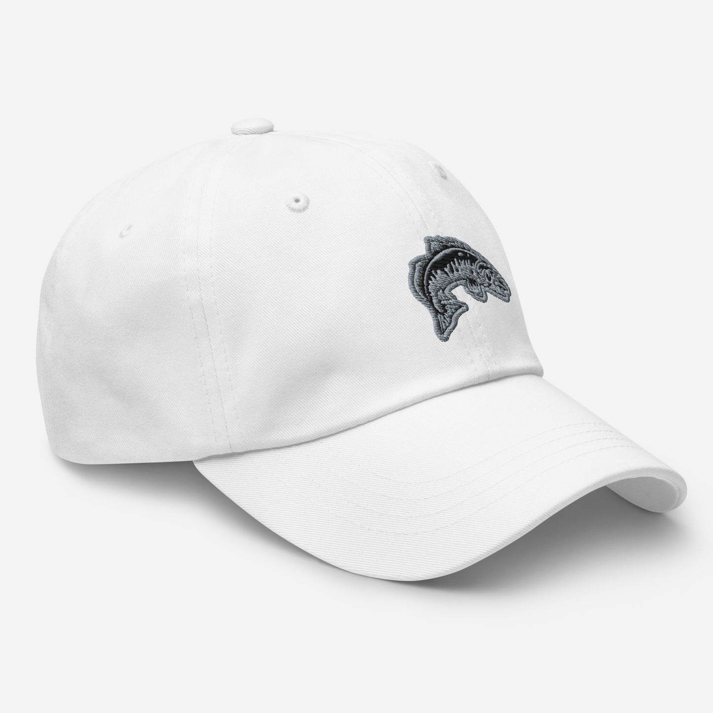 Curved Fish With Shadow Nice Hat