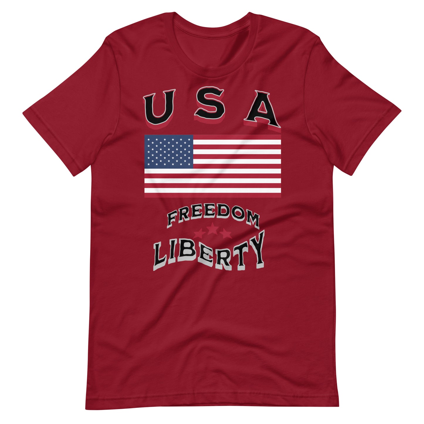 USA Freedom Liberty Unisex T-shirt