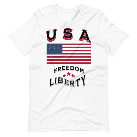 USA Freedom Liberty Unisex T-shirt
