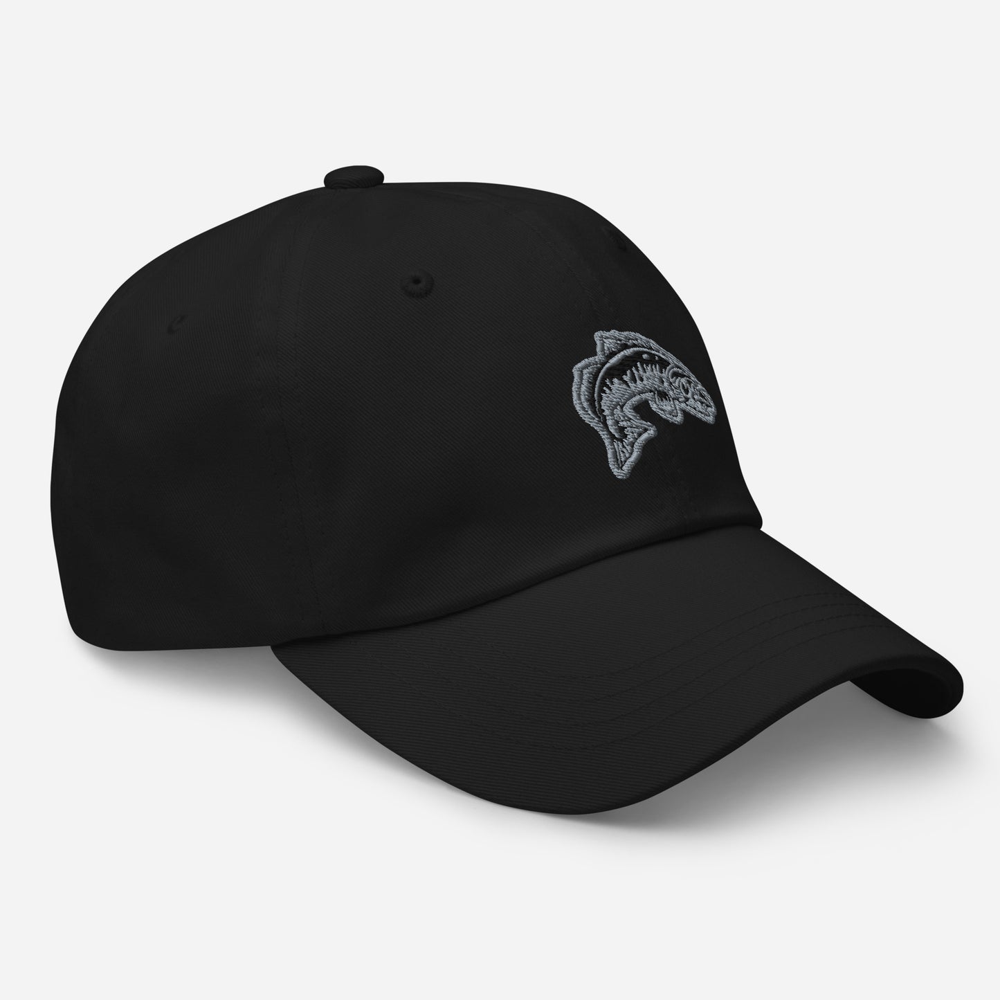 Curved Fish With Shadow Nice Hat