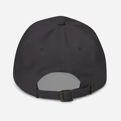 Hat With Embroidered Double Basketball Design