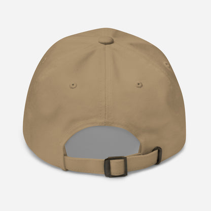 Hat With Embroidered Football Design