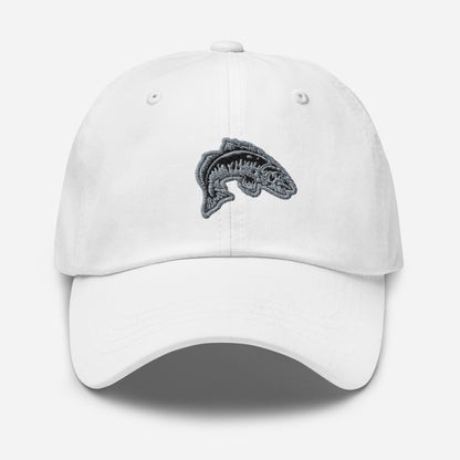 Curved Fish With Shadow Nice Hat