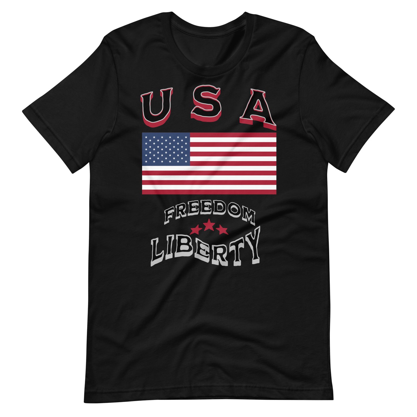 USA Freedom Liberty Unisex T-shirt