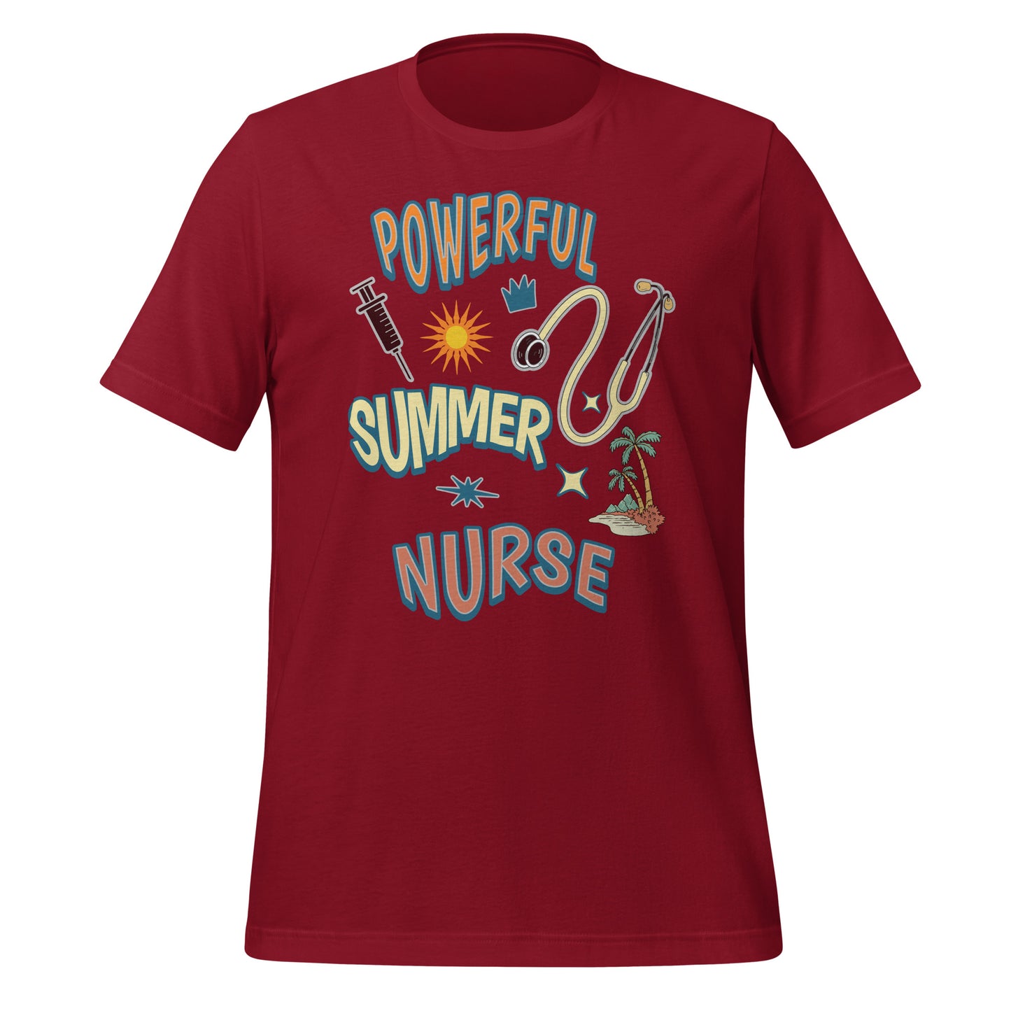 Powerful Summer Nurse Unisex T-shirt