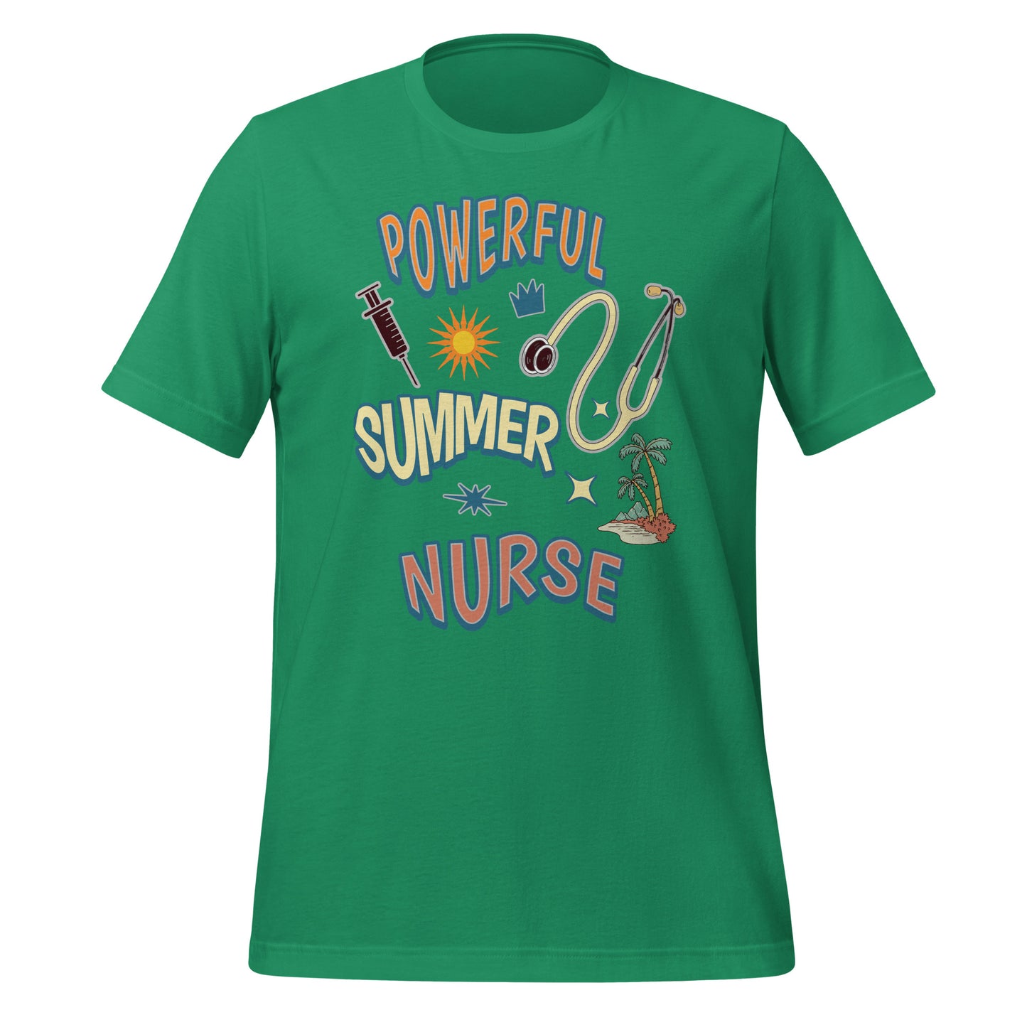 Powerful Summer Nurse Unisex T-shirt
