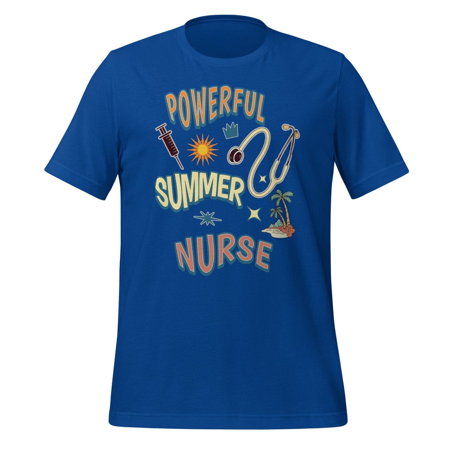 Powerful Summer Nurse Unisex T-shirt