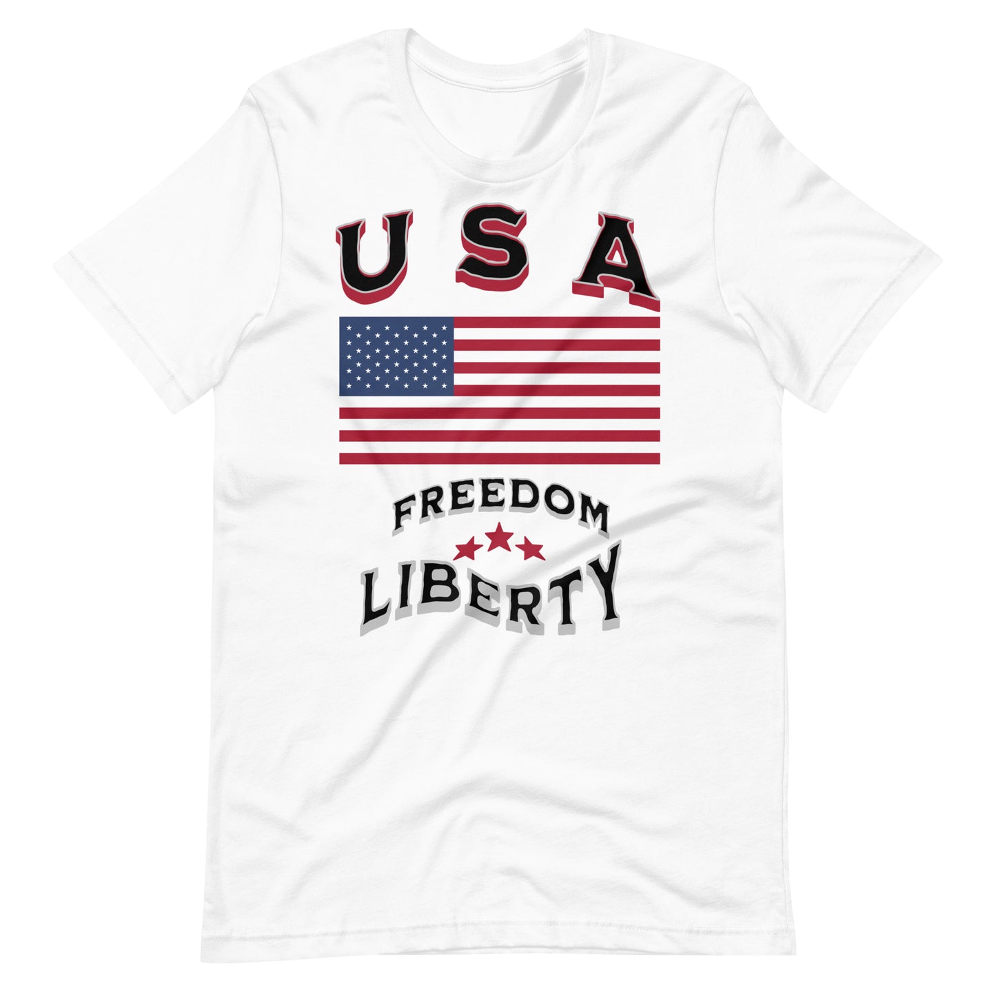 USA Freedom Liberty Unisex T-shirt