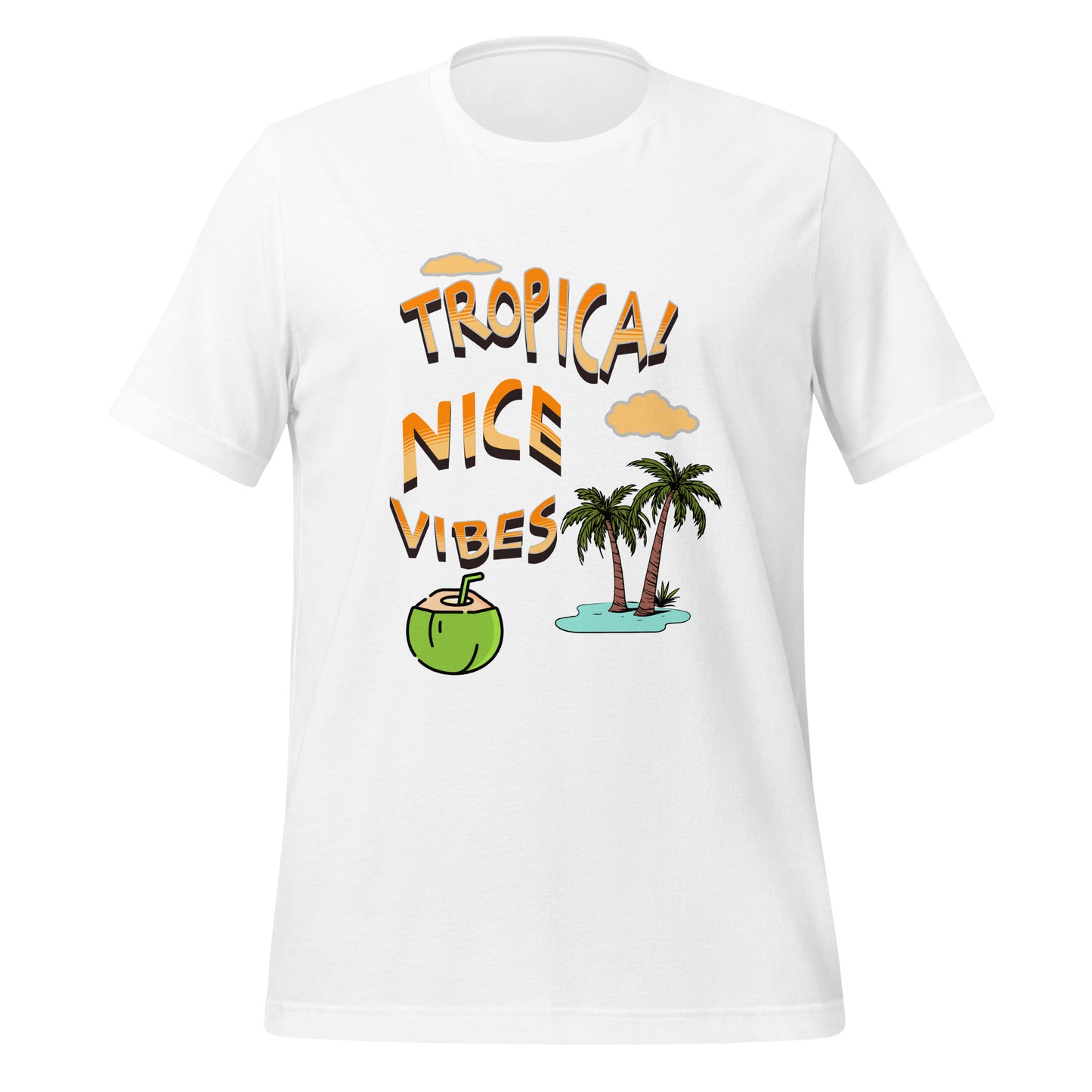 Tropical Nice Vibes Unisex T-shirt
