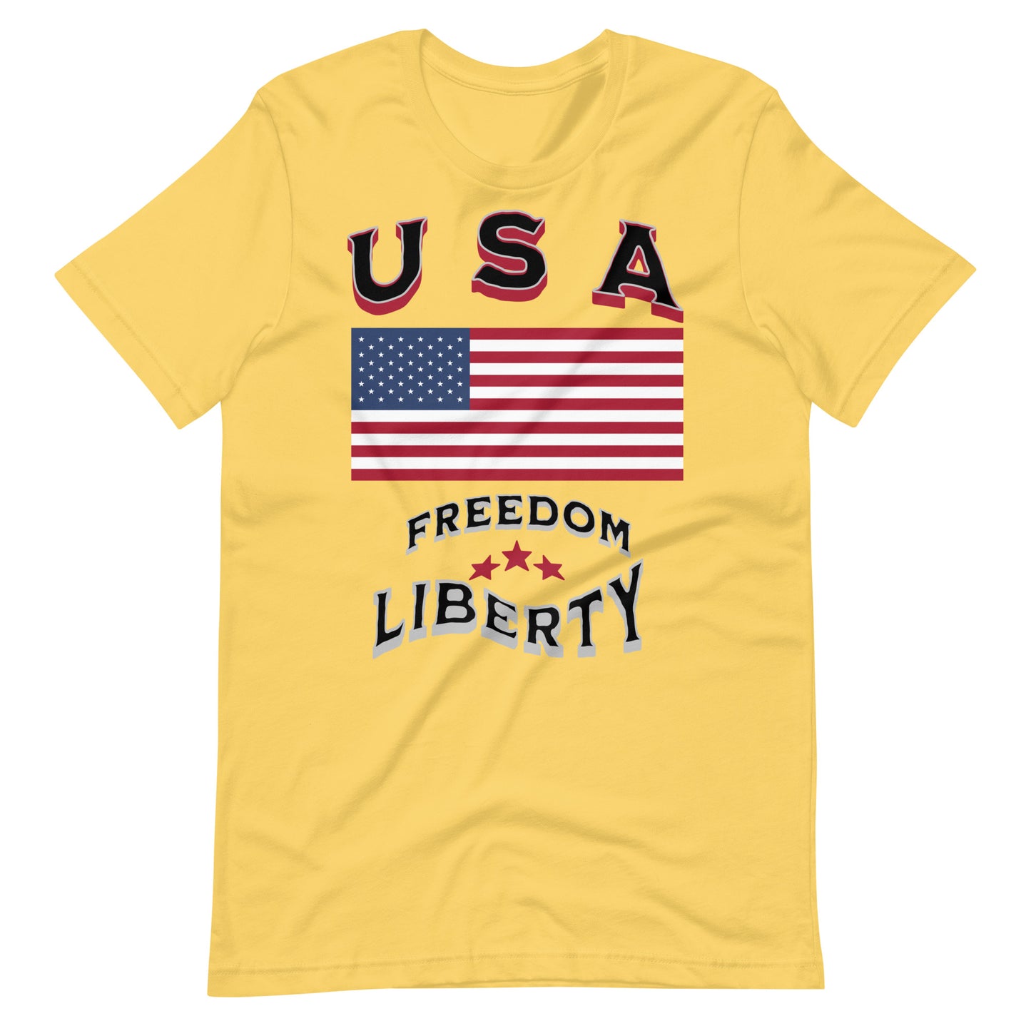 USA Freedom Liberty Unisex T-shirt